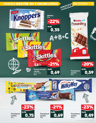 Kaufland 7.5. - 14.5. - Kaufland Veľký Meder