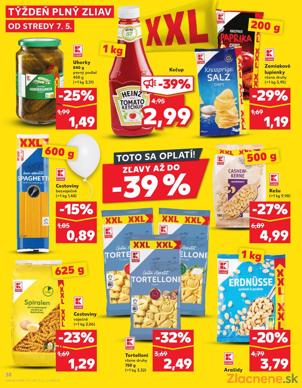 Leták Kaufland - Kaufland 7.5. - 14.5. - Kaufland Piešťany - strana 38