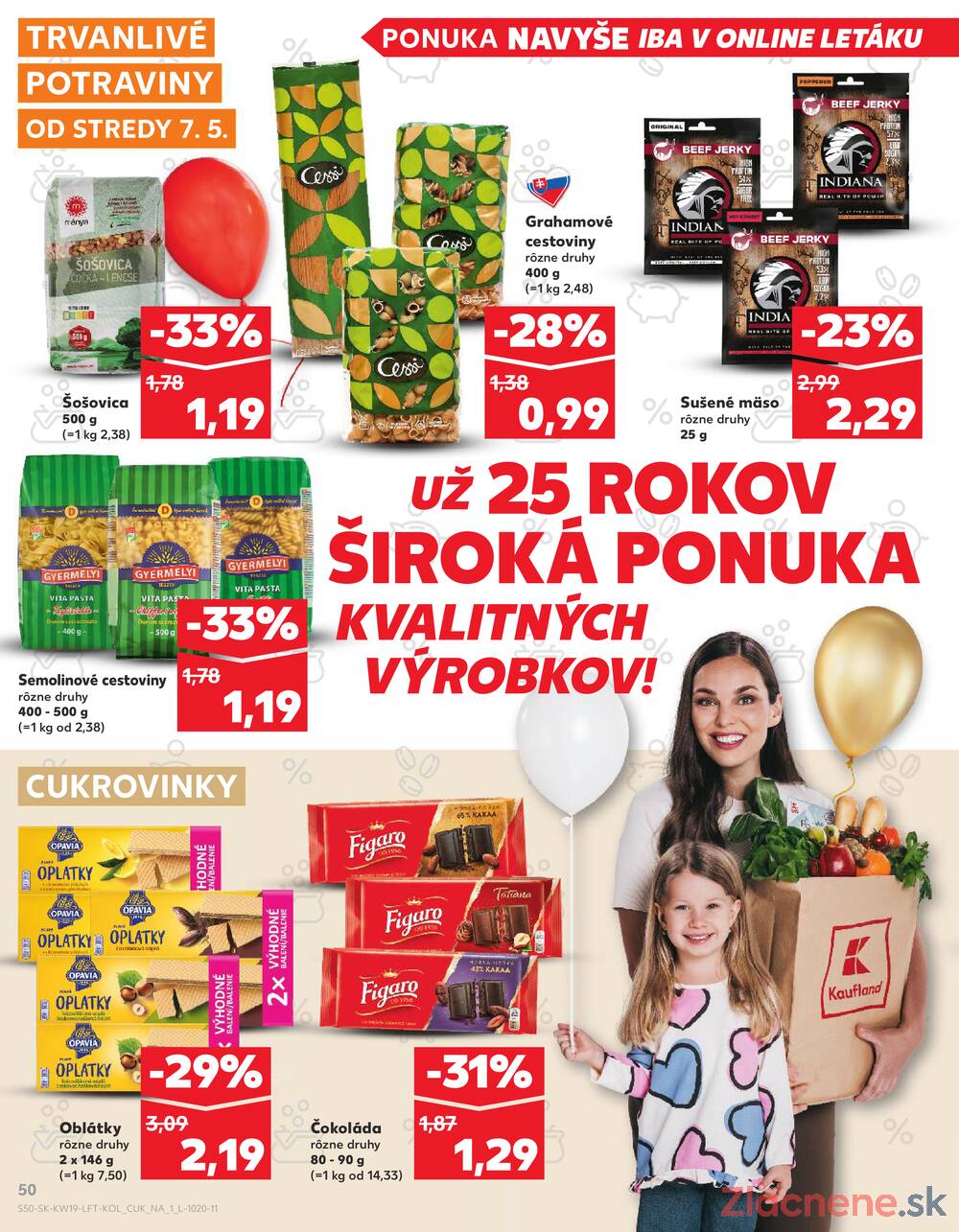 Leták Kaufland - Kaufland 7.5. - 14.5. - Kaufland Piešťany - strana 50