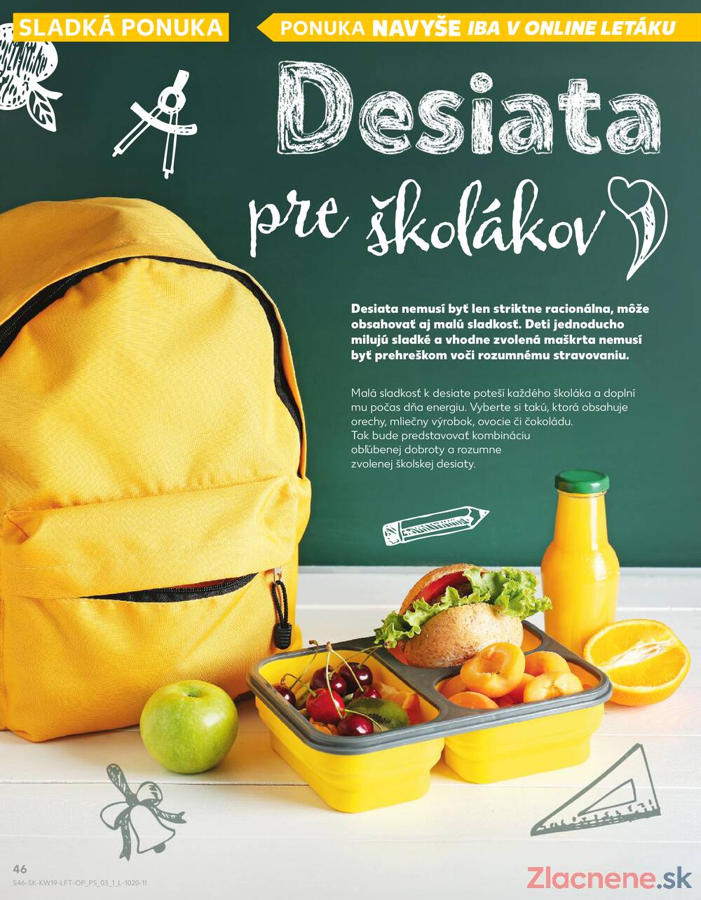 Leták Kaufland - Kaufland 7.5. - 14.5. - Kaufland Košice - Popradská  - strana 46