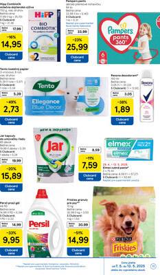 Tesco supermarkety od 7.5. do 13.5.2025