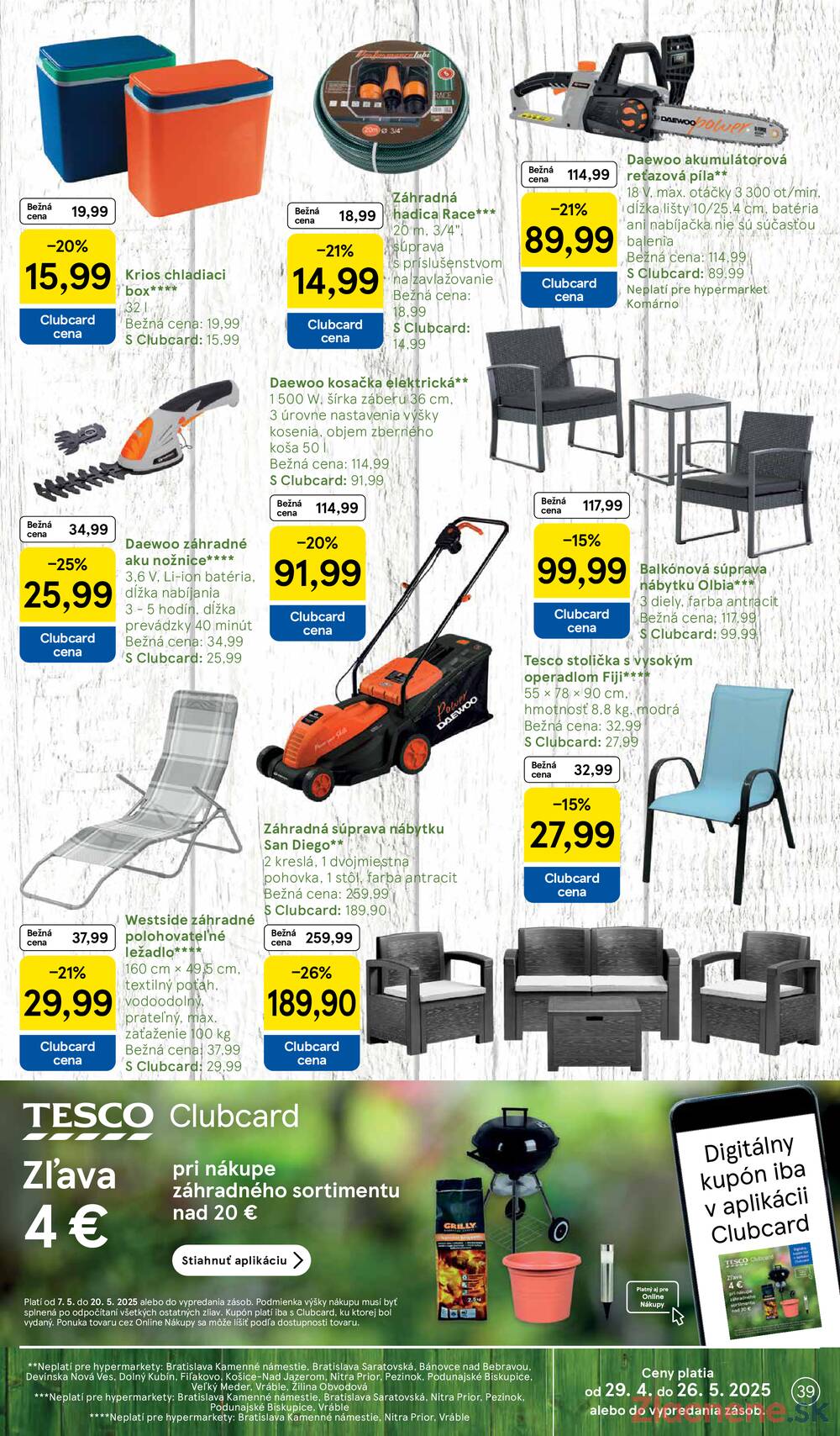 Leták Tesco - Tesco malé hypermarkety od 7.5. do 13.5.2025 - strana 39 Leták Tesco - Tesco malé hypermarkety od 7.5. do 13.5.2025 - strana 39