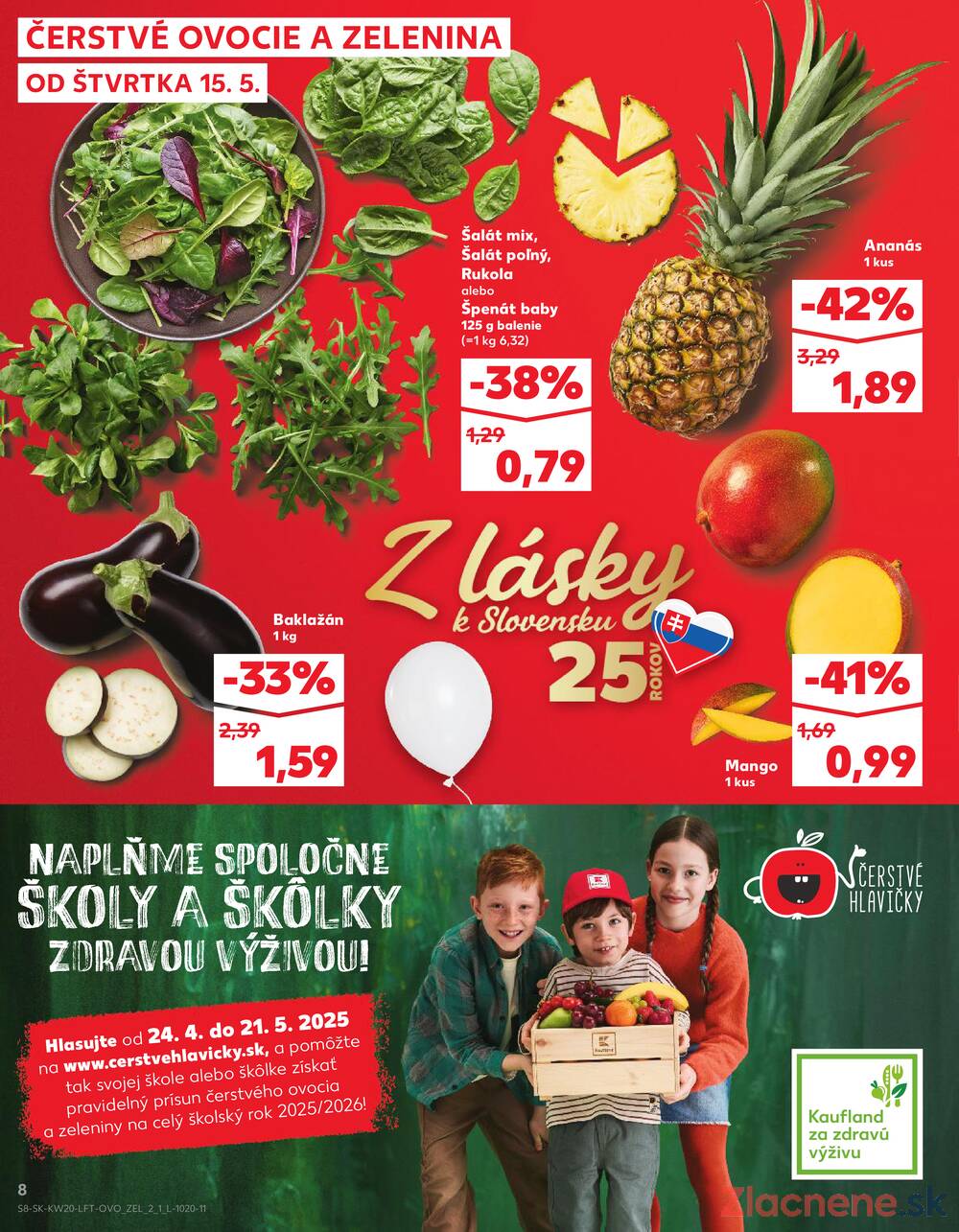 Leták Kaufland - Kaufland 15.5. - 21.5. - Kaufland Tvrdošín - strana 8
