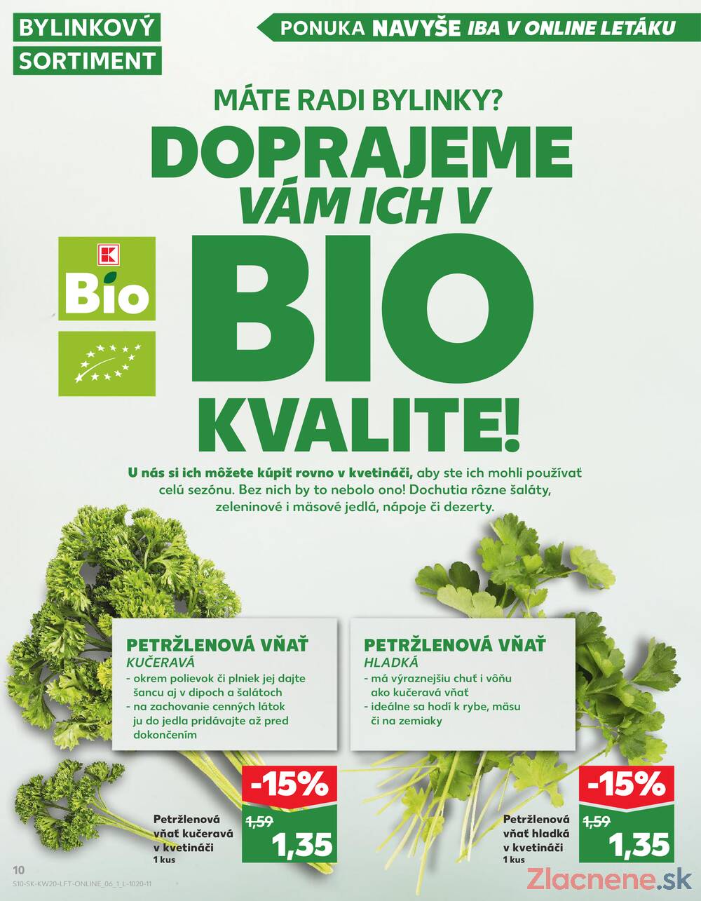 Leták Kaufland - Kaufland 15.5. - 21.5. - Kaufland Kežmarok - strana 10