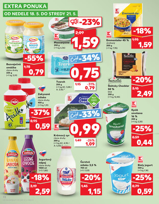 Kaufland 15.5. - 21.5. - Kaufland Poprad - Jiřího Wolkera