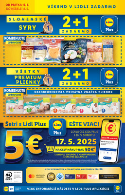 Leták Lidl
		  platný do 18.5.2025 - strana 80