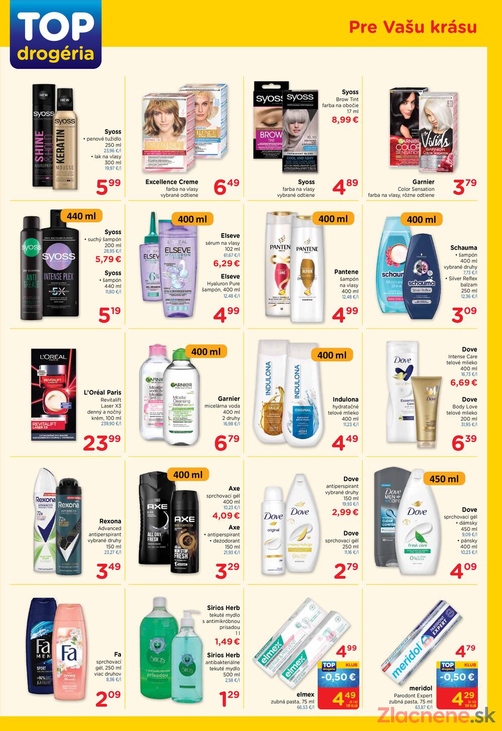 Leták TOP drogerie - TOP drogerie do 14.5. - strana 3