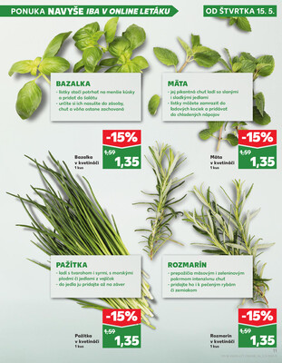 Kaufland 15.5. - 21.5. - Kaufland Zvolen