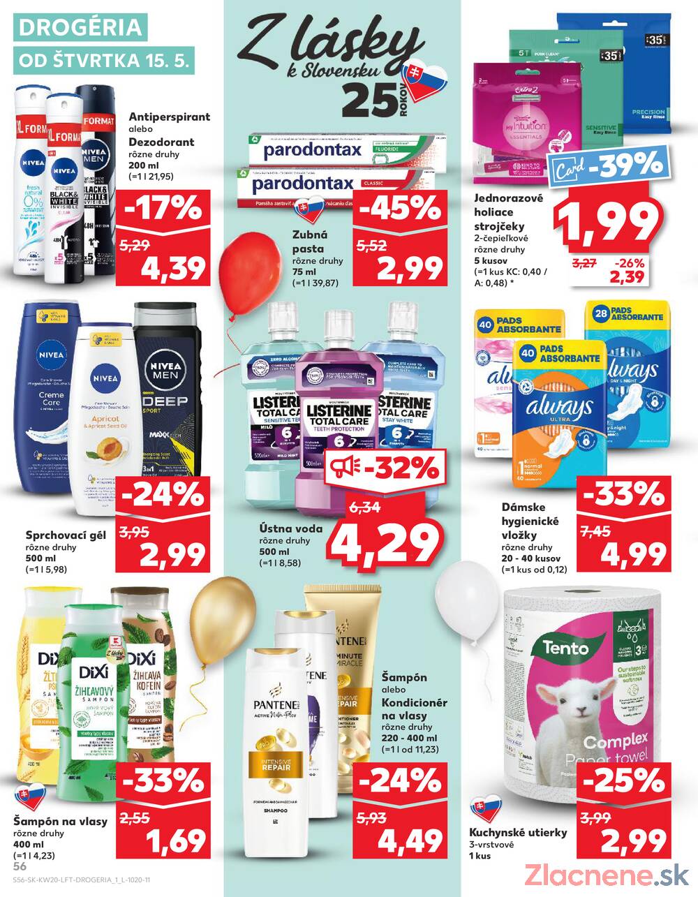 Leták Kaufland - Kaufland 15.5. - 21.5. - Kaufland Martin-Podhaj - strana 56