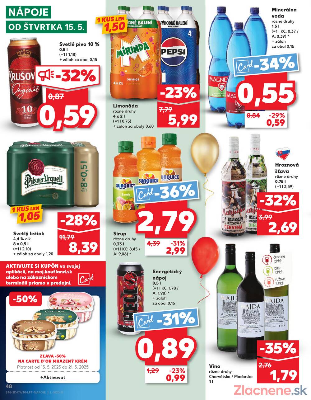 Leták Kaufland - Kaufland 15.5. - 21.5. - Kaufland Martin - strana 48