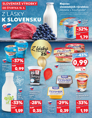 Kaufland 15.5. - 21.5. - Kaufland Martin