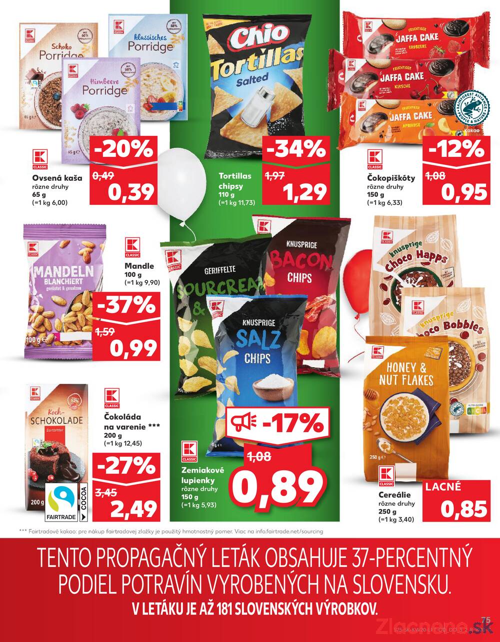 Leták Kaufland - Kaufland 15.5. - 21.5. - Kaufland Žilina - strana 75