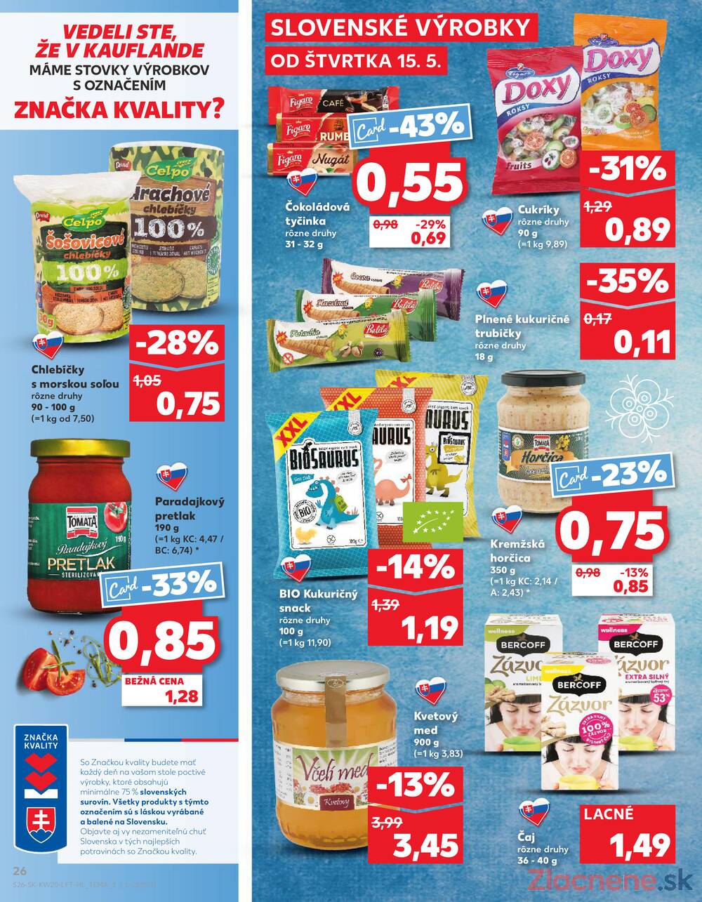 Leták Kaufland - Kaufland 15.5. - 21.5. - Kaufland Nové Zámky - strana 26