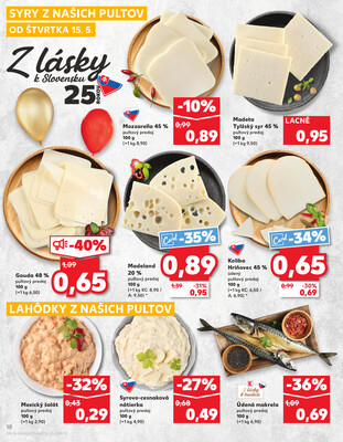 Kaufland 15.5. - 21.5. - Kaufland Nové Zámky
