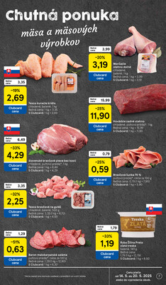 Tesco malé hypermarkety od 14.5. do 20.5.2025