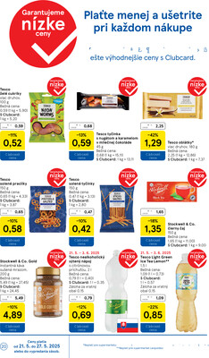 Tesco supermarkety od 21.5. do 27.5.2025