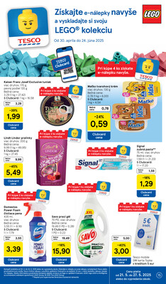 Tesco malé hypermarkety od 21.5. do 27.5.2025