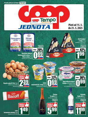 Leták COOP Jednota Slovensko
		  platný do 21.5.2025 - strana 25