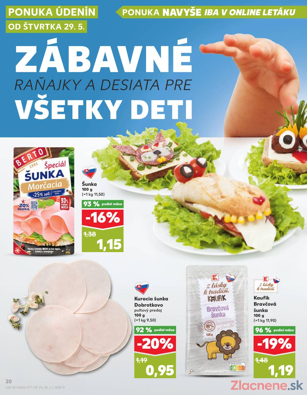 Leták Kaufland - Kaufland 29.5. - 4.6. - Kaufland Bytča - strana 20