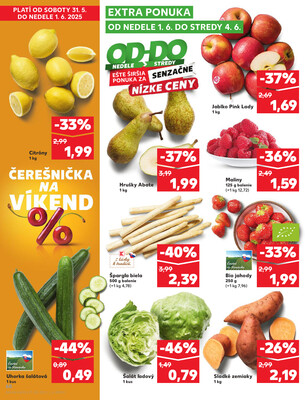 Kaufland 29.5. - 4.6. - Kaufland Dolný Kubín