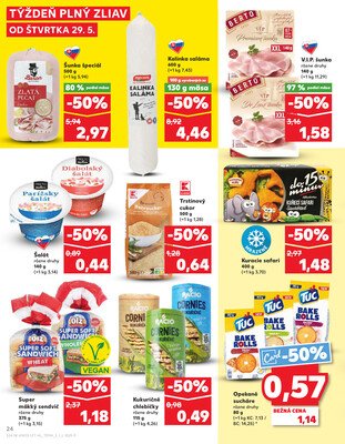 Kaufland 29.5. - 4.6. - Kaufland (A. H. Škultétyho, Veľký Krtíš)