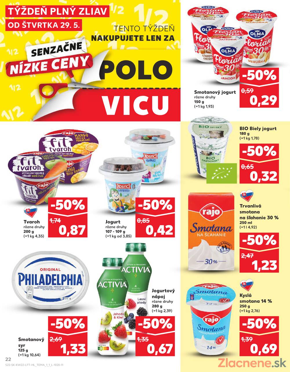 Leták Kaufland - Kaufland 29.5. - 4.6. - Kaufland Dunajská Streda - strana 22
