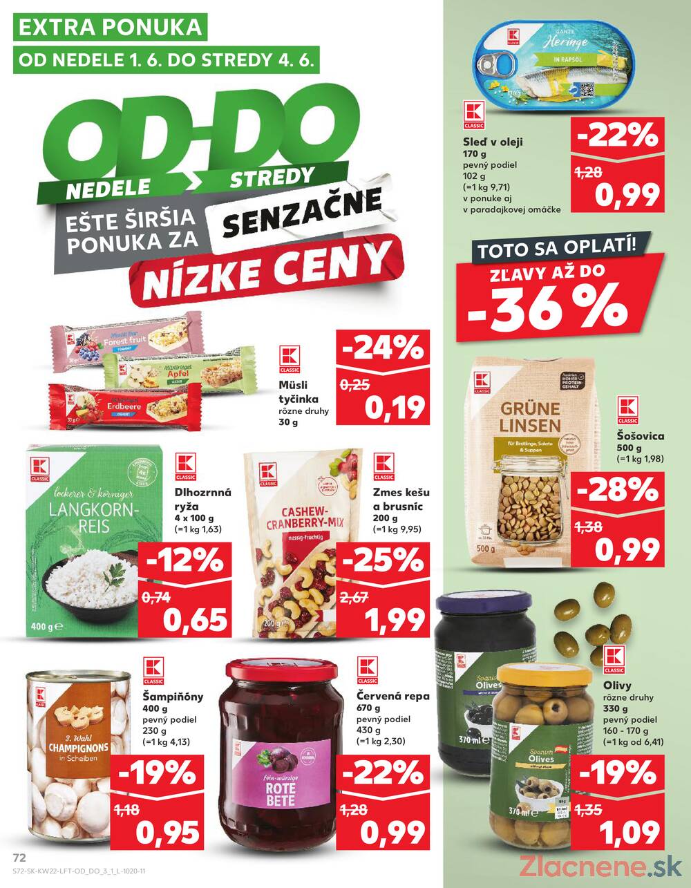 Leták Kaufland - Kaufland 29.5. - 4.6. - Kaufland Dunajská Streda - strana 72