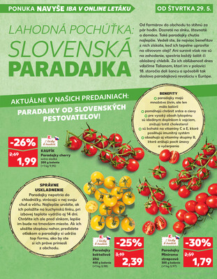 Kaufland 29.5. - 4.6. - Kaufland Dunajská Streda