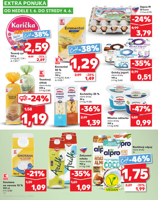 Kaufland 29.5. - 4.6. - Kaufland Dunajská Streda