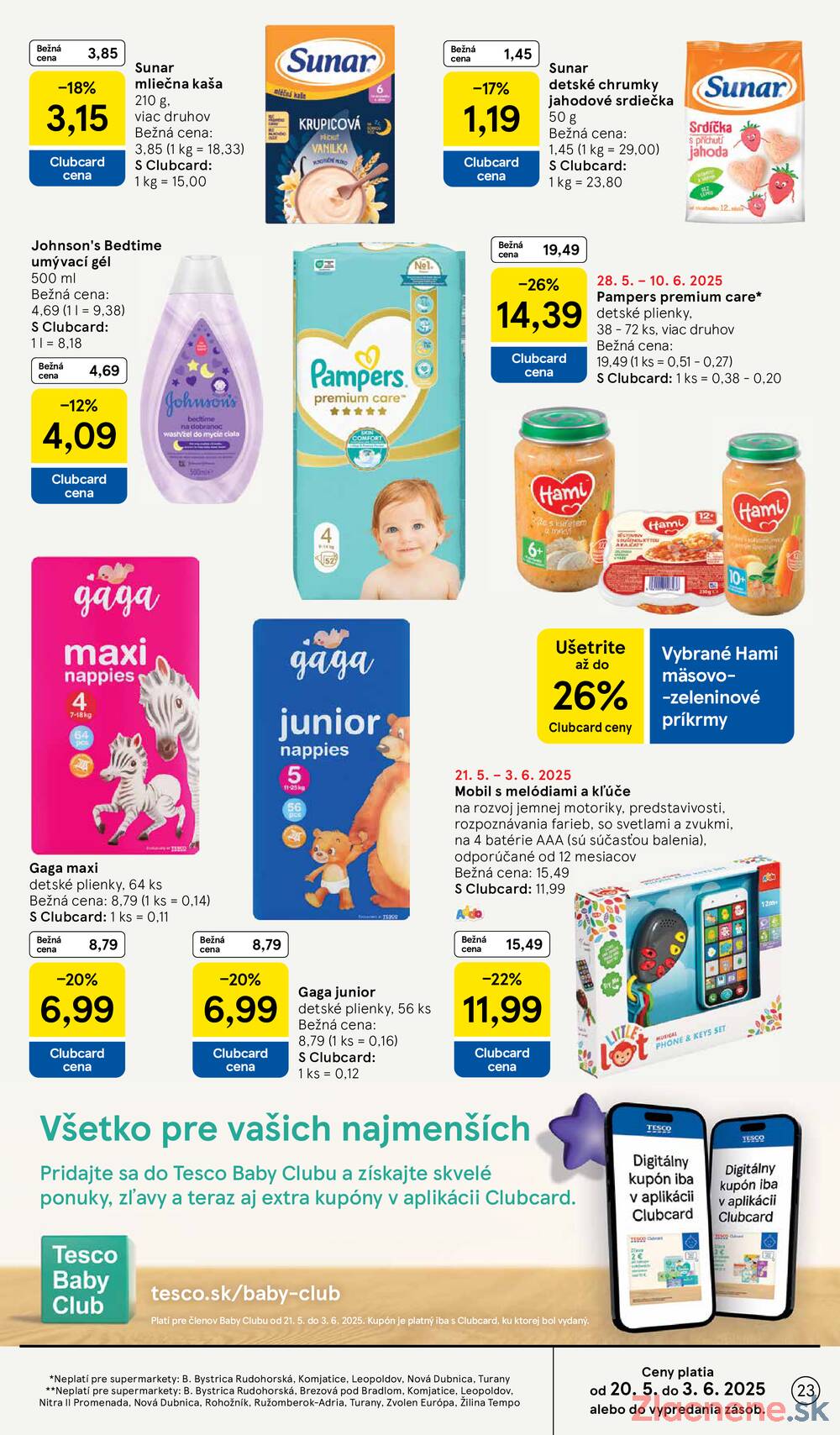 Leták Tesco - Tesco supermarkety od 28.5. do 3.6.2025 - strana 23 Leták Tesco - Tesco supermarkety od 28.5. do 3.6.2025 - strana 23