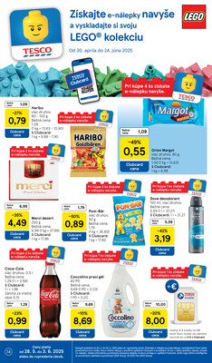 Tesco malé hypermarkety od 28.5. do 3.6.2025