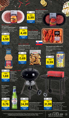Tesco malé hypermarkety od 28.5. do 3.6.2025