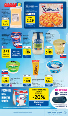 Tesco malé hypermarkety od 28.5. do 3.6.2025