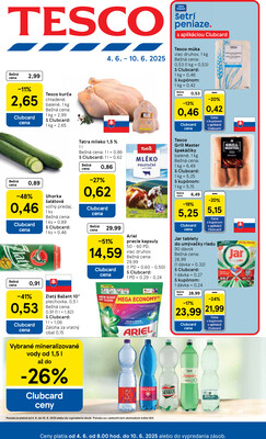 leták Tesco
