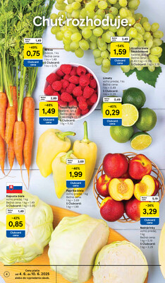 Tesco malé hypermarkety od 4.6. do 10.6.2025