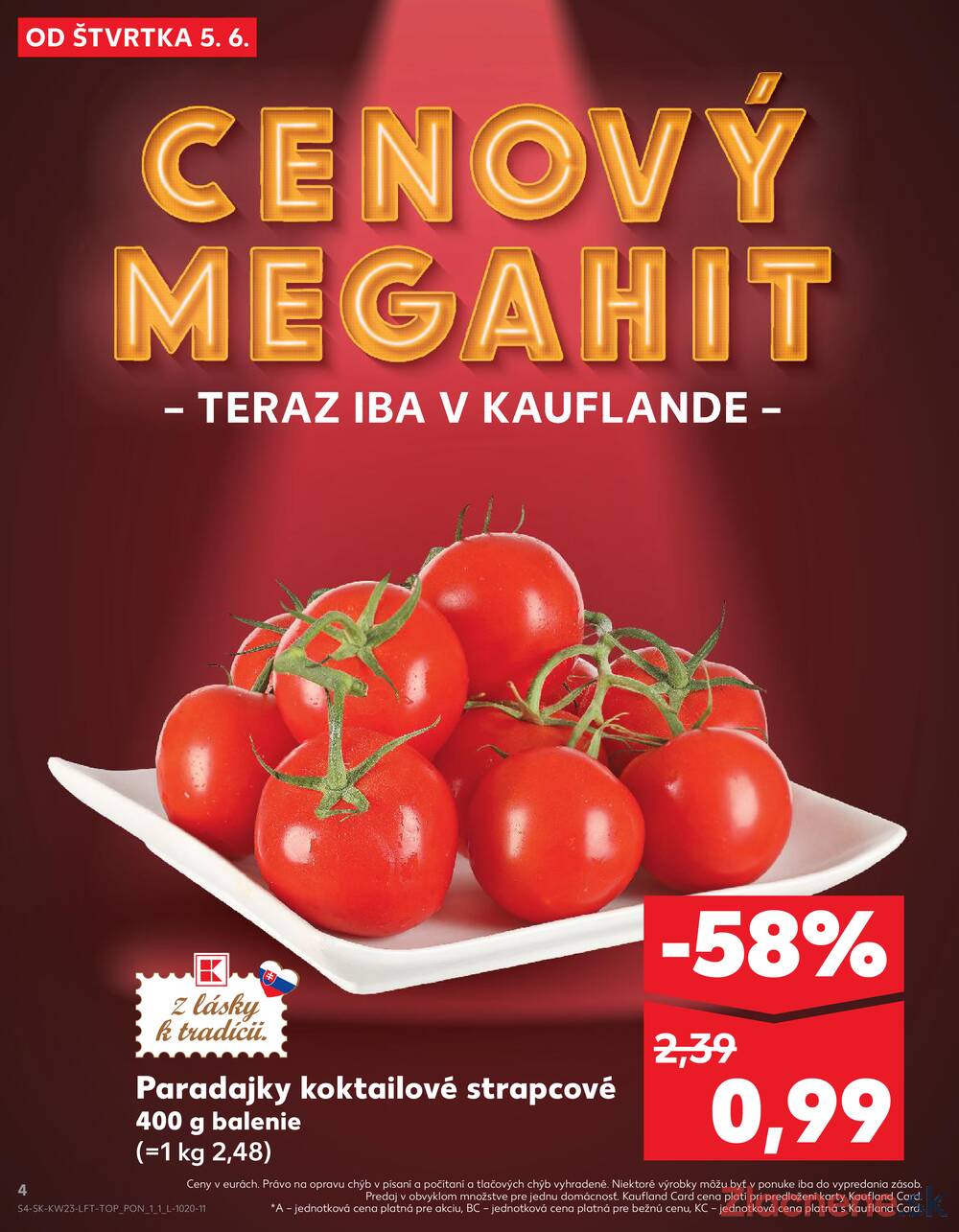 Leták Kaufland - Kaufland 5.6. - 11.6. - Kaufland Bánovce nad Bebravou - strana 4