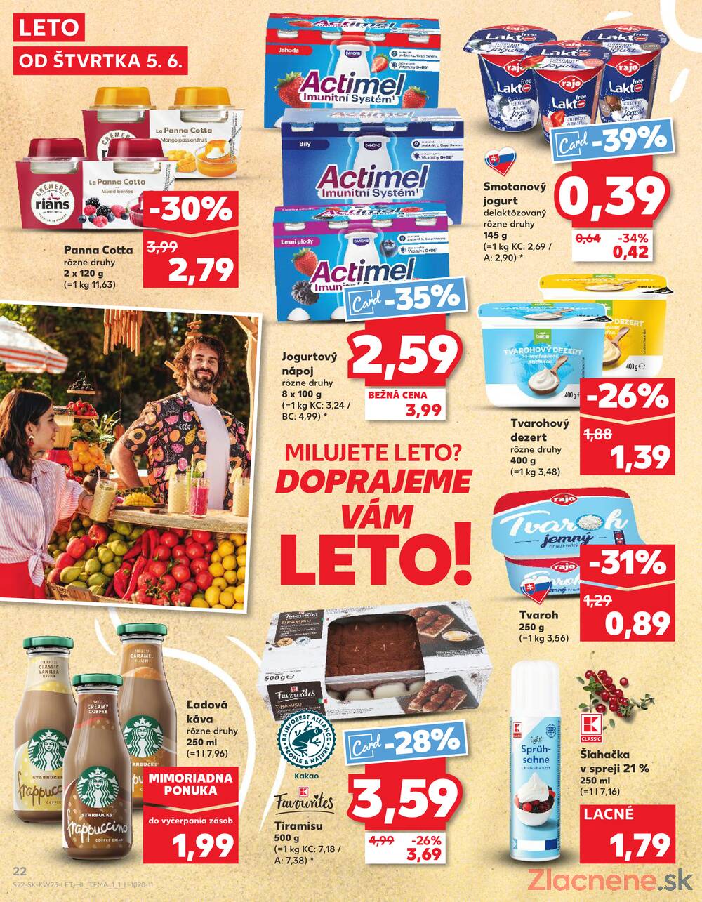 Leták Kaufland - Kaufland 5.6. - 11.6. - Kaufland Bratislava Danubia – Panónska cesta - strana 22