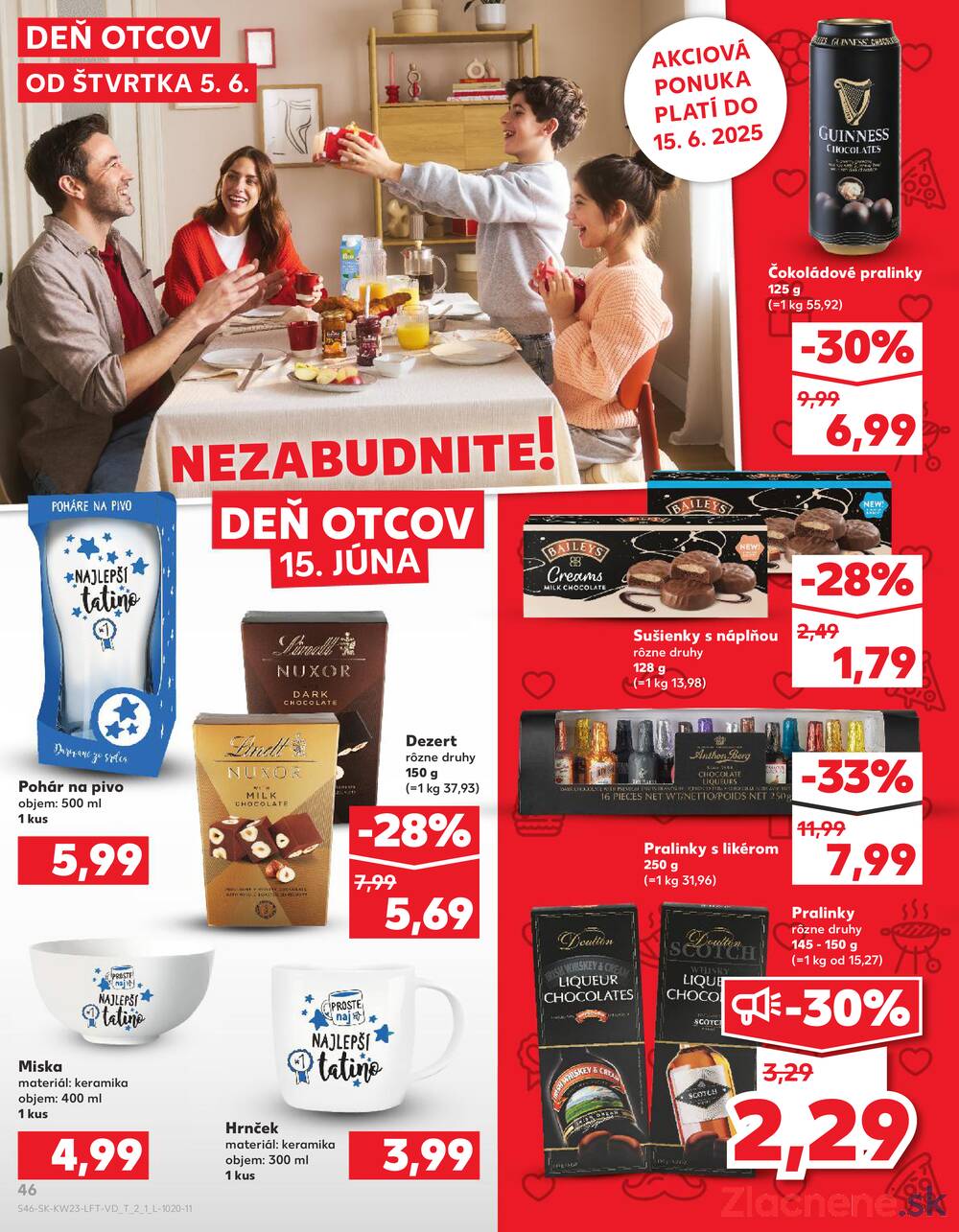 Leták Kaufland - Kaufland 5.6. - 11.6. - Kaufland Bratislava Danubia – Panónska cesta - strana 46