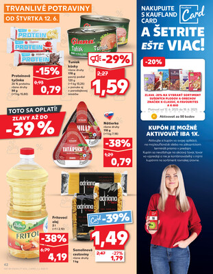 Kaufland 12.6. - 18.6. - Kaufland Tvrdošín