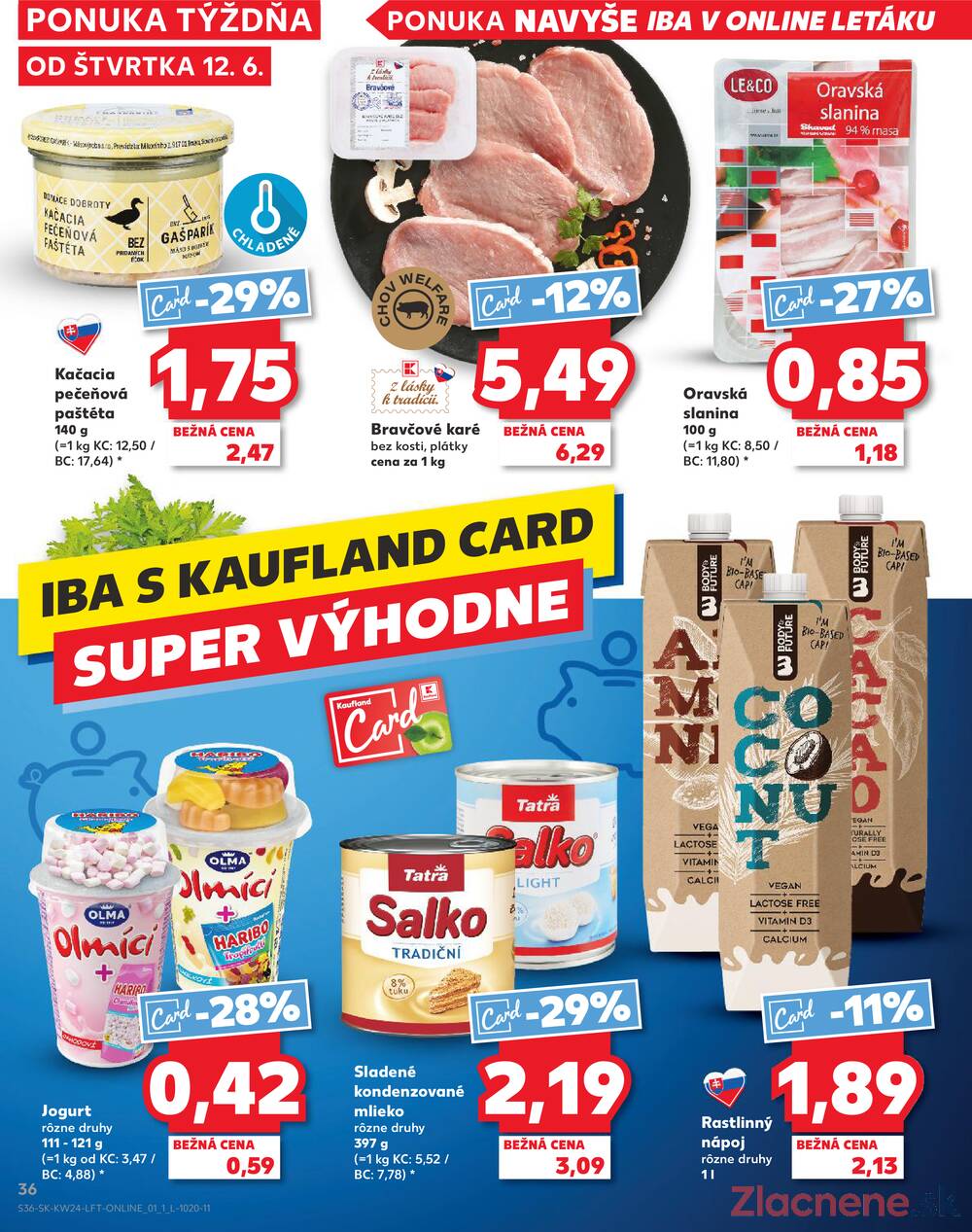 Leták Kaufland - Kaufland 12.6. - 18.6. - Kaufland Spišská Nová Ves - strana 36