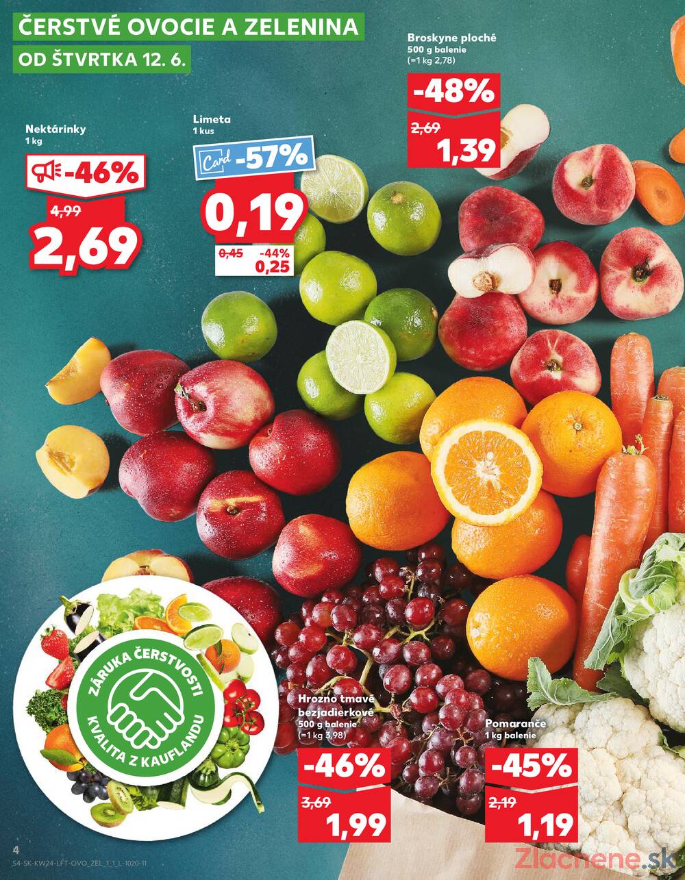 Leták Kaufland - Kaufland 12.6. - 18.6. - Kaufland Humenné - strana 4