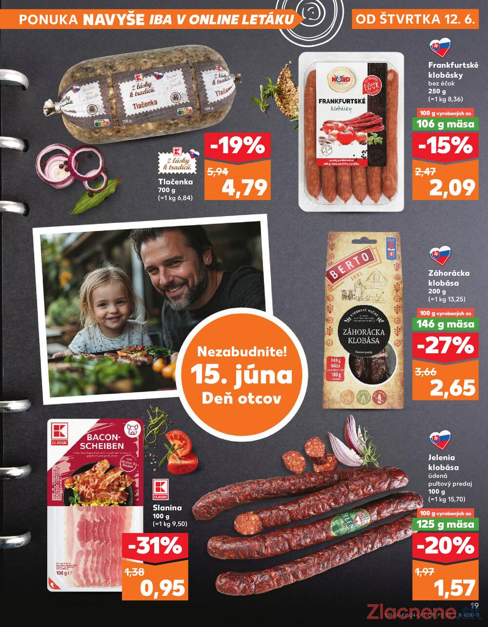 Leták Kaufland - Kaufland 12.6. - 18.6. - Kaufland Vranov nad Topľou - strana 19
