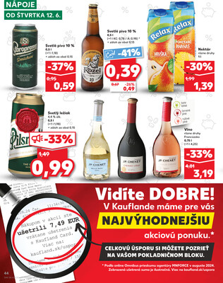 Kaufland 12.6. - 18.6. - Kaufland Trebišov