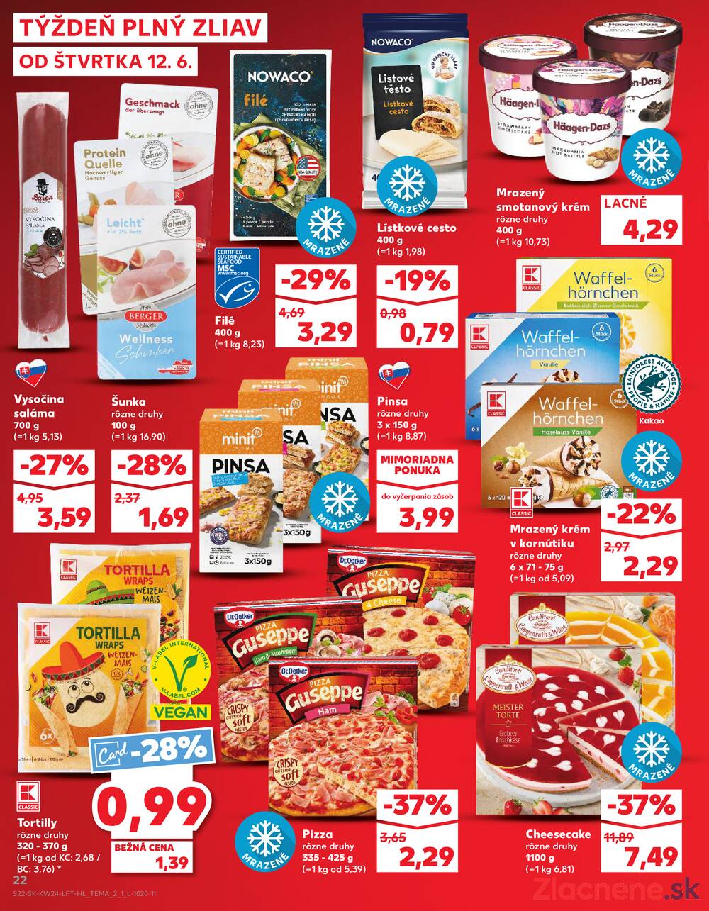 Leták Kaufland - Kaufland 12.6. - 18.6. - Kaufland Rožňava - strana 22