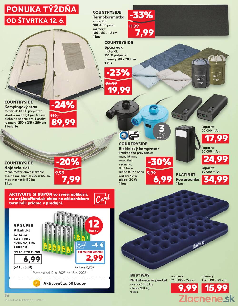 Leták Kaufland - Kaufland 12.6. - 18.6. - Kaufland Bánovce nad Bebravou - strana 56