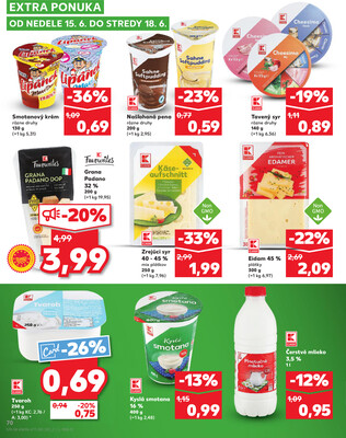 Kaufland 12.6. - 18.6. - Kaufland Topoľčany