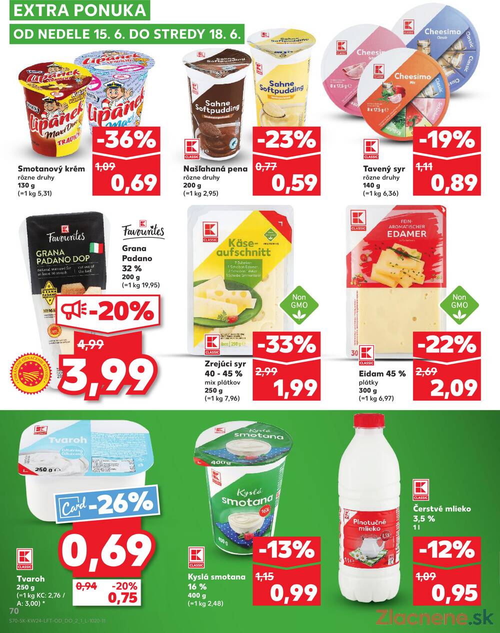 Leták Kaufland - Kaufland 12.6. - 18.6. - Kaufland Bratislava - Podunajské Biskupice - strana 70