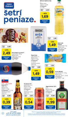 Tesco supermarkety od 11.6. do 17.6.2025