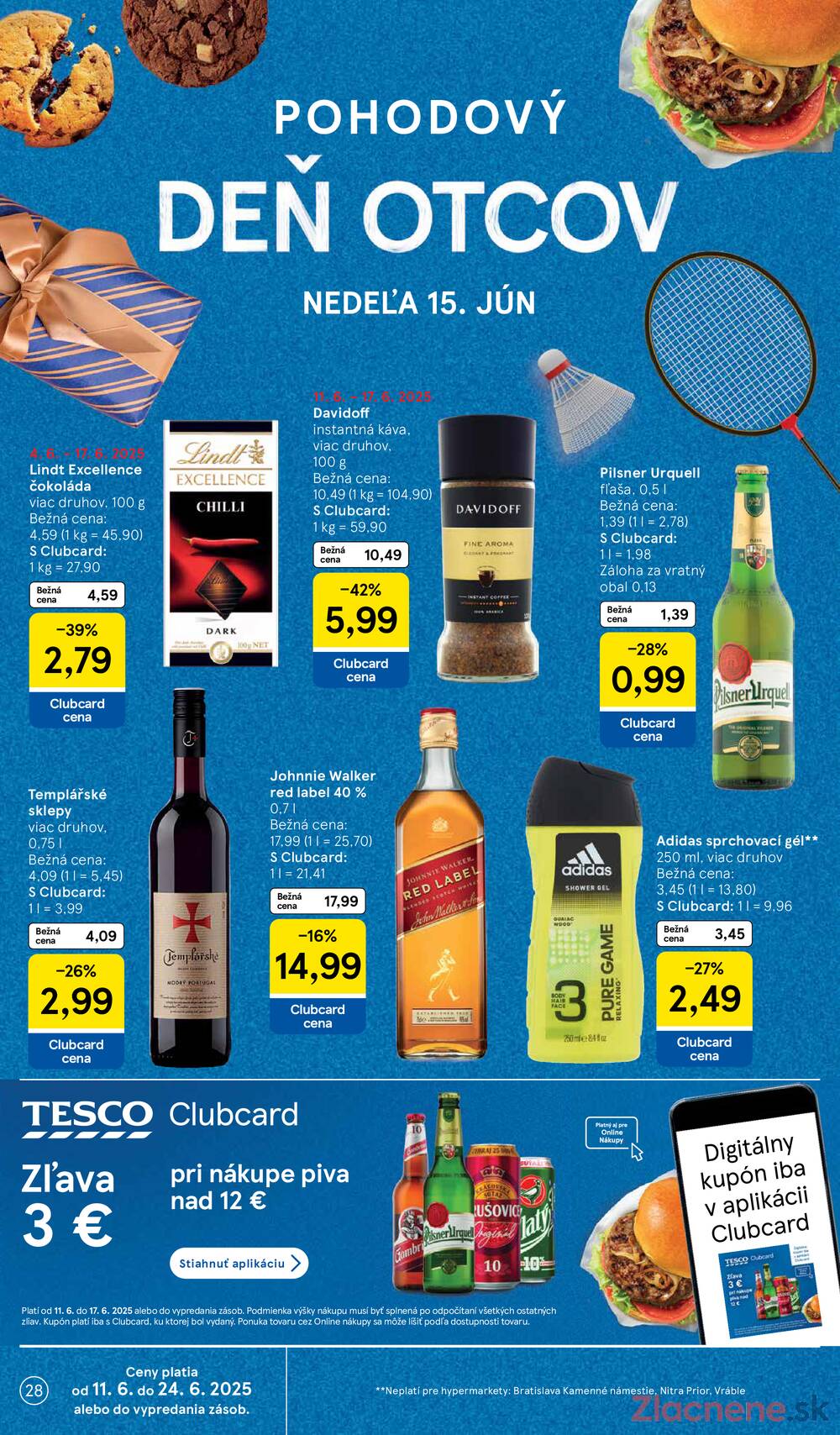 Leták Tesco - Tesco malé hypermarkety od 11.6. do 17.6.2025 - strana 28 Leták Tesco - Tesco malé hypermarkety od 11.6. do 17.6.2025 - strana 28