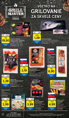 Tesco malé hypermarkety od 11.6. do 17.6.2025